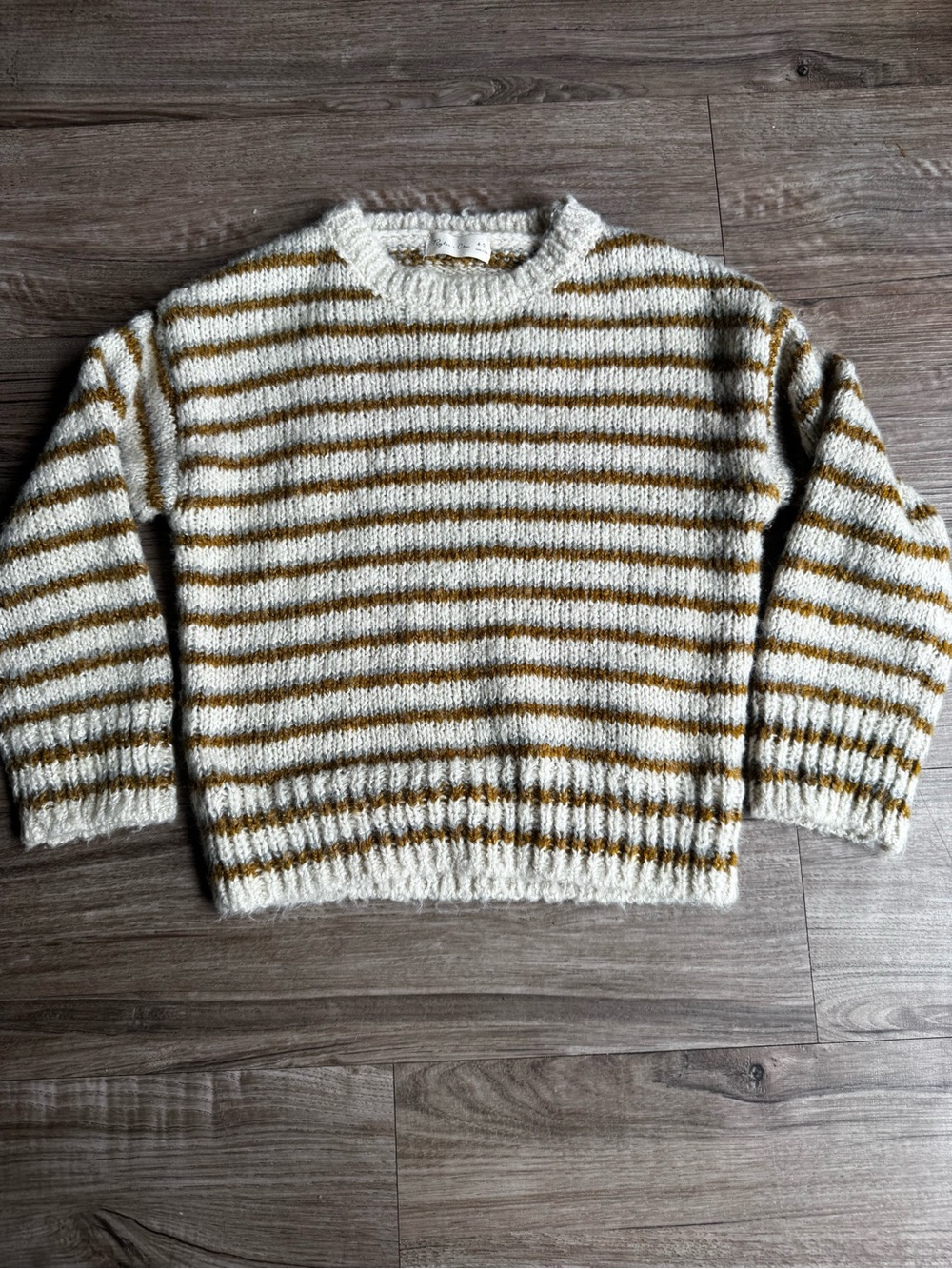 Rylee and cru striped cozy sweater size 4-5